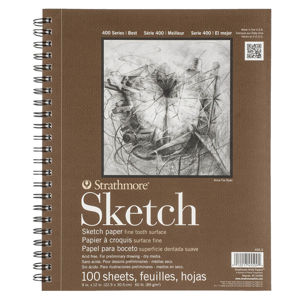 strathmore sketch pad 9x12